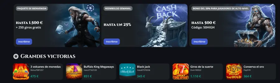 Thor fortune online casino