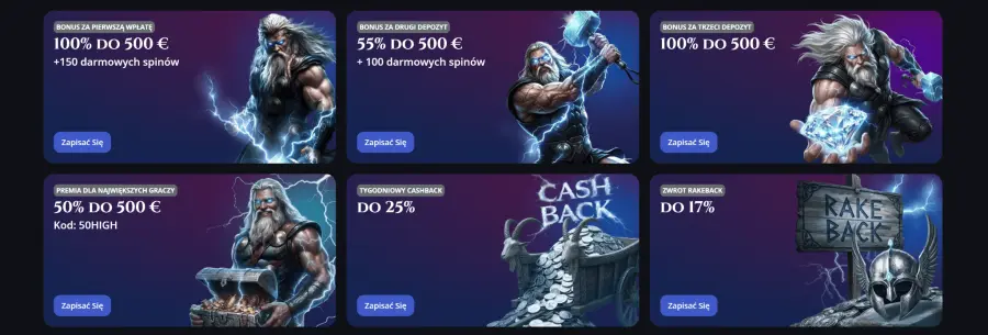 Thor fortune casino pl